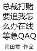 总裁打赌要追我怎么办在线等急百度